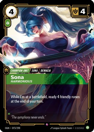 Sona - Harmonious (073/298) - Origins-1