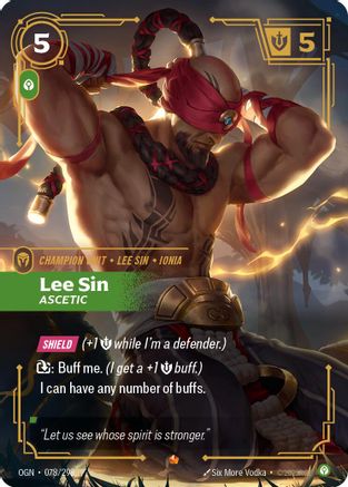 Lee Sin - Ascetic (078/298) - Origins-1