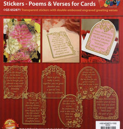 Heartfelt Poems and Verses - Gold/Silver-1