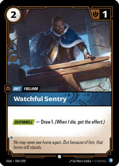 Watchful Sentry (096/298) - Origins Foil-1