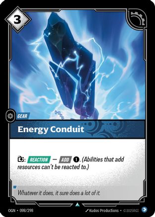 Energy Conduit (098/298) - Origins-1