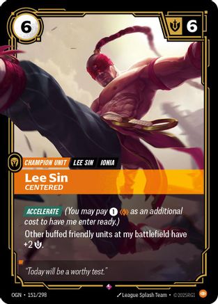 Lee Sin - Centered (151/298) - Origins-1