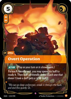 Overt Operation (153/298) - Origins-1