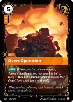 Overt Operation (153/298) - Origins-1
