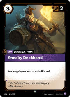 Sneaky Deckhand (176/298) - Origins-1