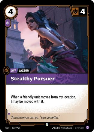 Stealthy Pursuer (177/298) - Origins Foil-1