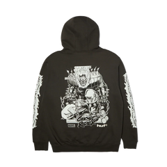 HUF x Marvel 'Ghost Rider' Hoodie - Washed Black-2