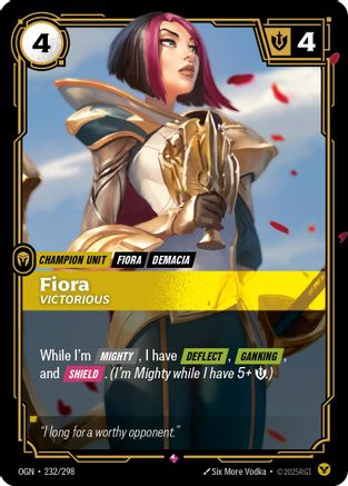 Fiora - Victorious (232/298) - Origins-1