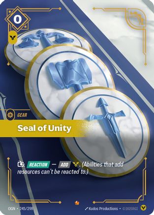 Seal of Unity (245/298) - Origins-1