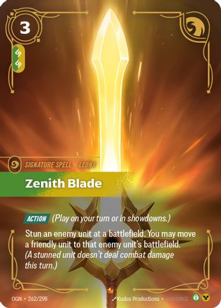 Zenith Blade (262/298) - Origins-1