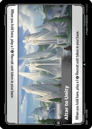 Altar to Unity (275/298) - Origins-1