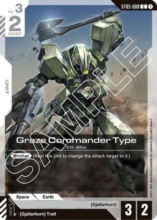 Graze Commander Type (ST05-008) - Starter Deck 05 Iron Bloom-1