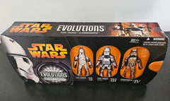 Star Wars – Evolutions: Clone Trooper to Stormtrooper 3‑Figure Set (UPC: 653569133797)-5