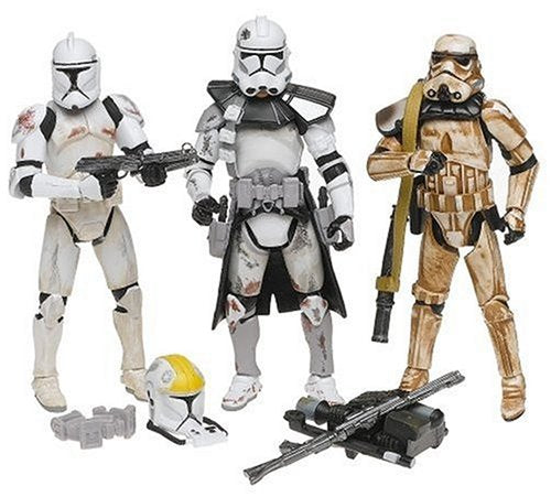 Star Wars – Evoluciones: De Soldado Clon a Soldado de Asalto, Set de 3 Figuras (UPC: 653569133797)