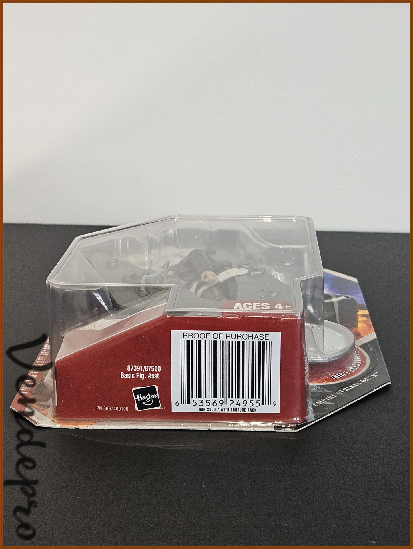 2007 - Star Wars 30th Anniversary Han Solo with Torture Rack (UPC: 653569249559)