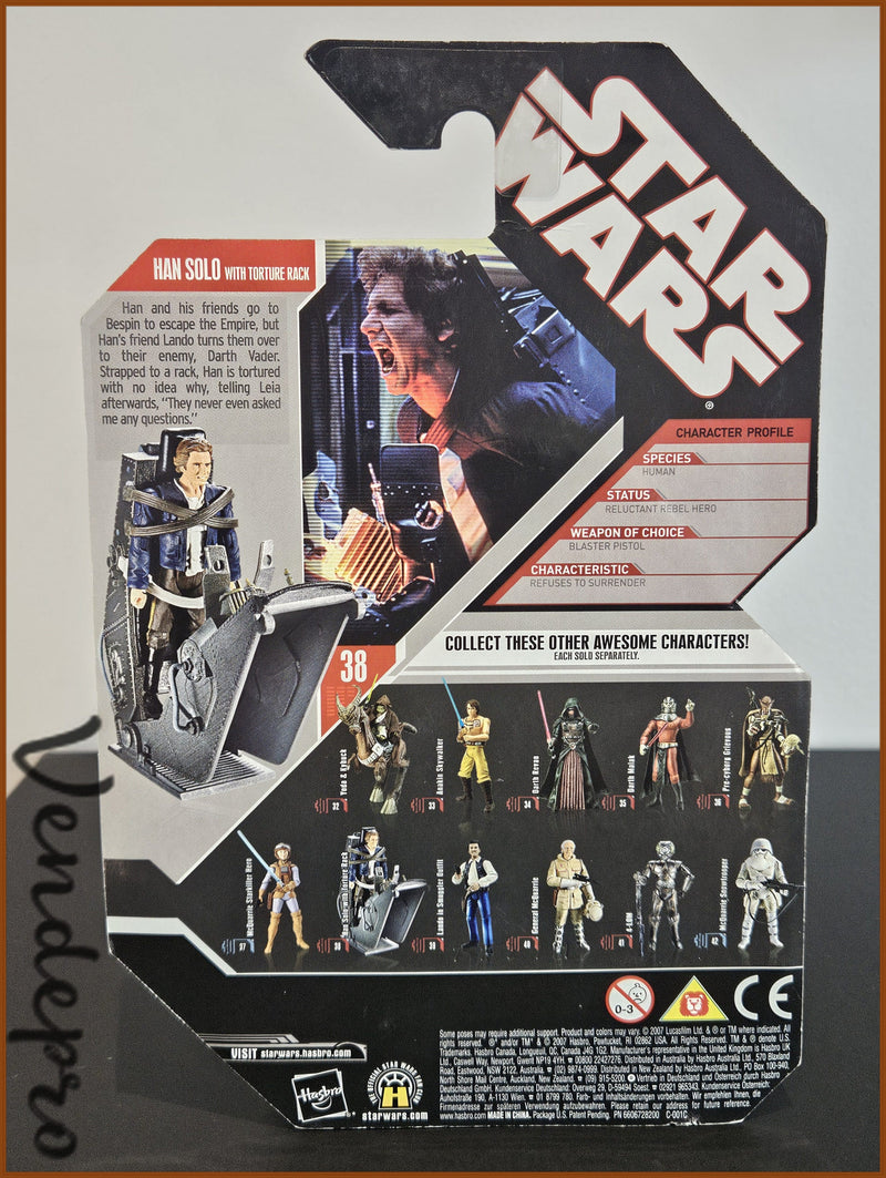 2007 - Star Wars 30th Anniversary Han Solo with Torture Rack-6