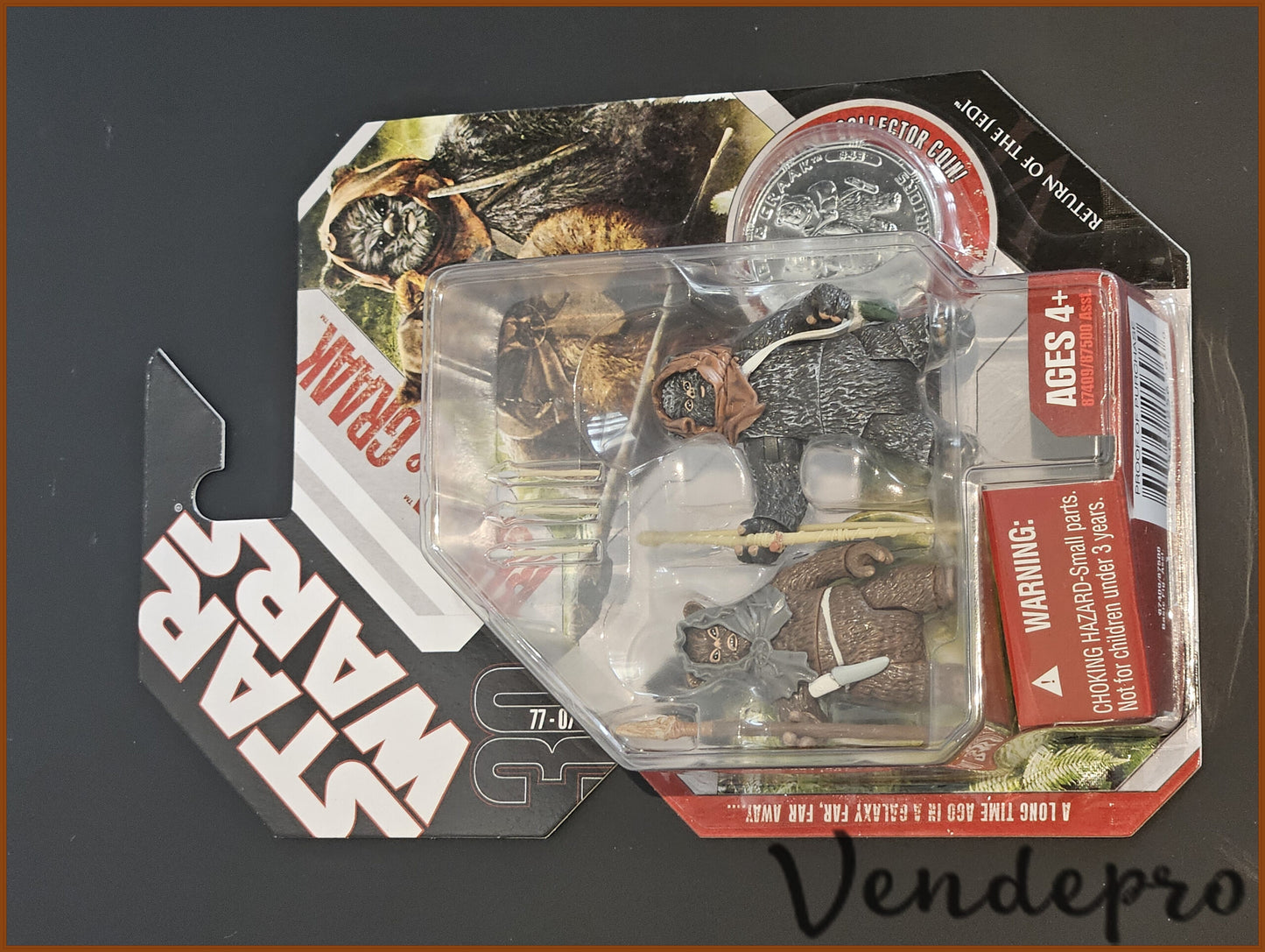 Star Wars 30th Anniversary Collection – Romba & Graak (Ewok 2-Pack) #43 3.75" Action Figures (UPC: 653569256960)