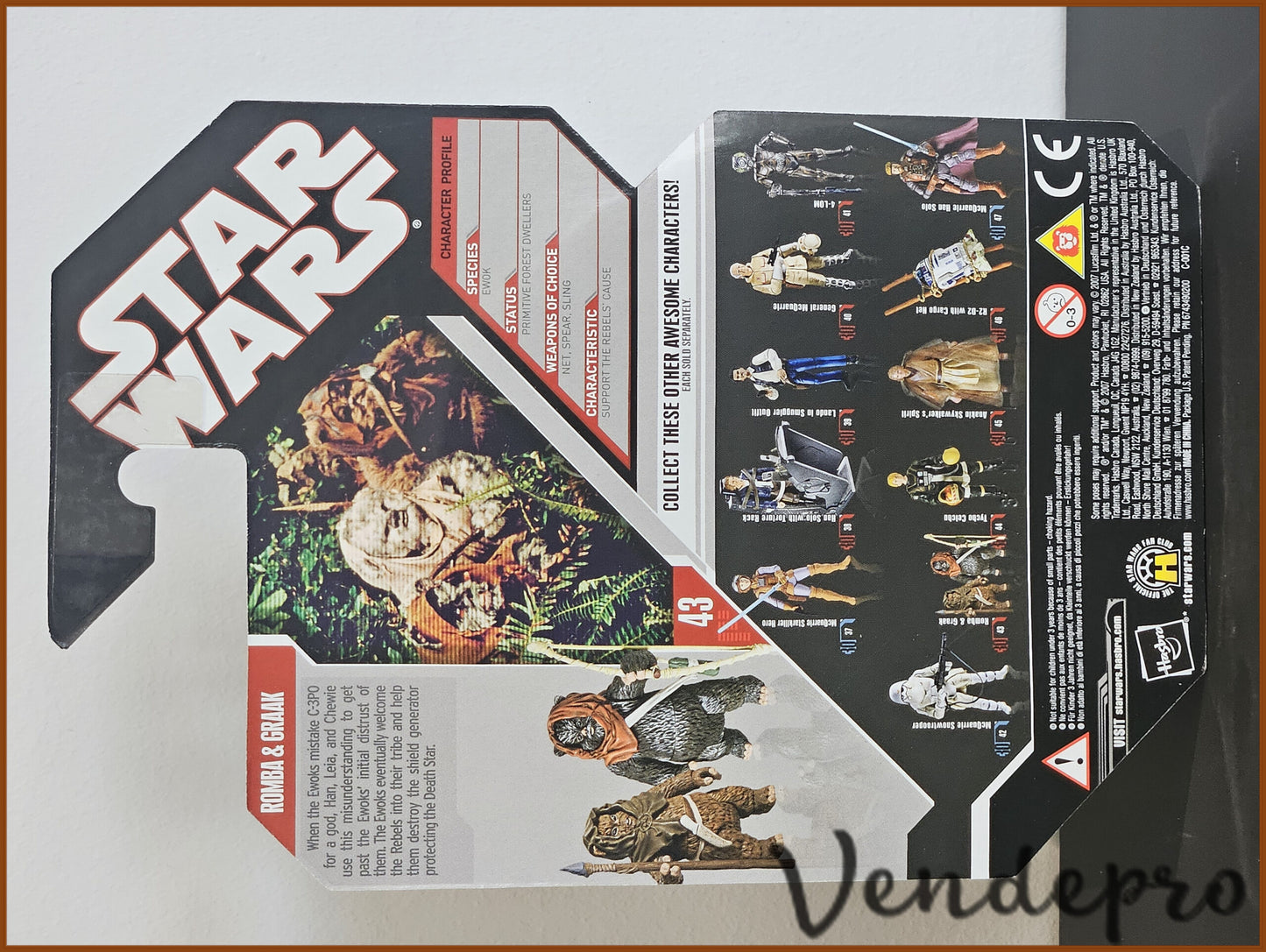 Star Wars 30th Anniversary Collection – Romba & Graak (Ewok 2-Pack) #43 3.75" Action Figures (UPC: 653569256960)