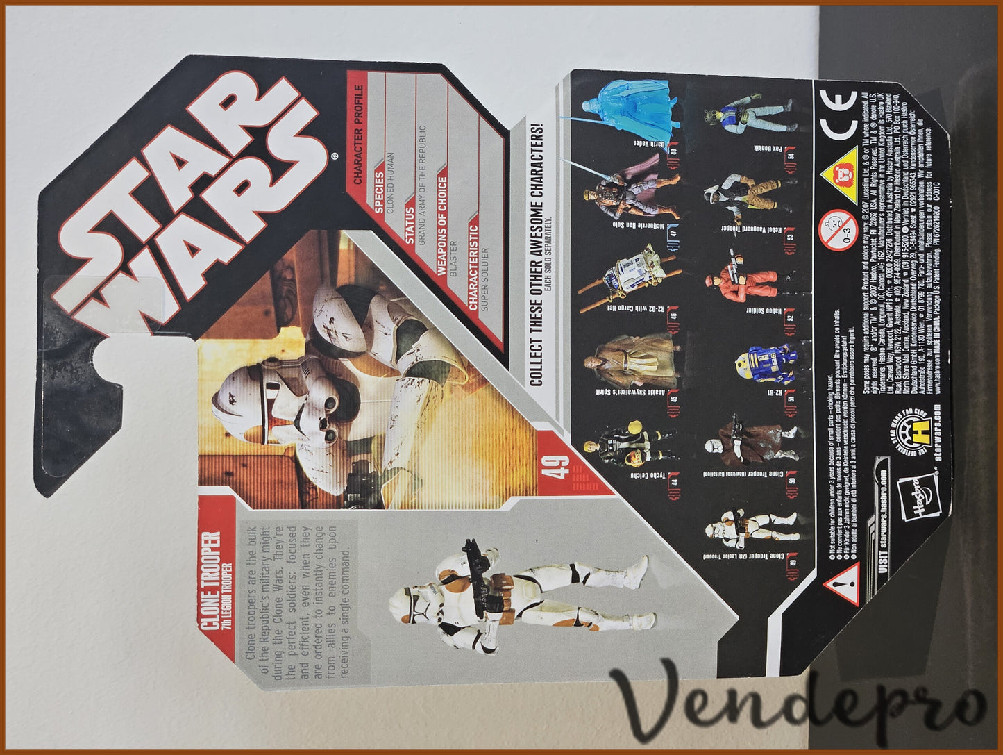 Star Wars 30th Anniversary Collection – Clone Trooper (7th Legion) #49 3.75" Action Figure (UPC: 653569287100)
