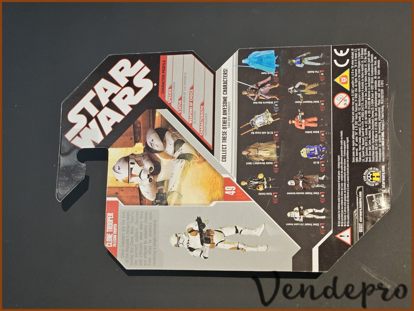Star Wars 30th Anniversary Collection – Clone Trooper (7th Legion) #49 3.75" Action Figure (UPC: 653569287100)