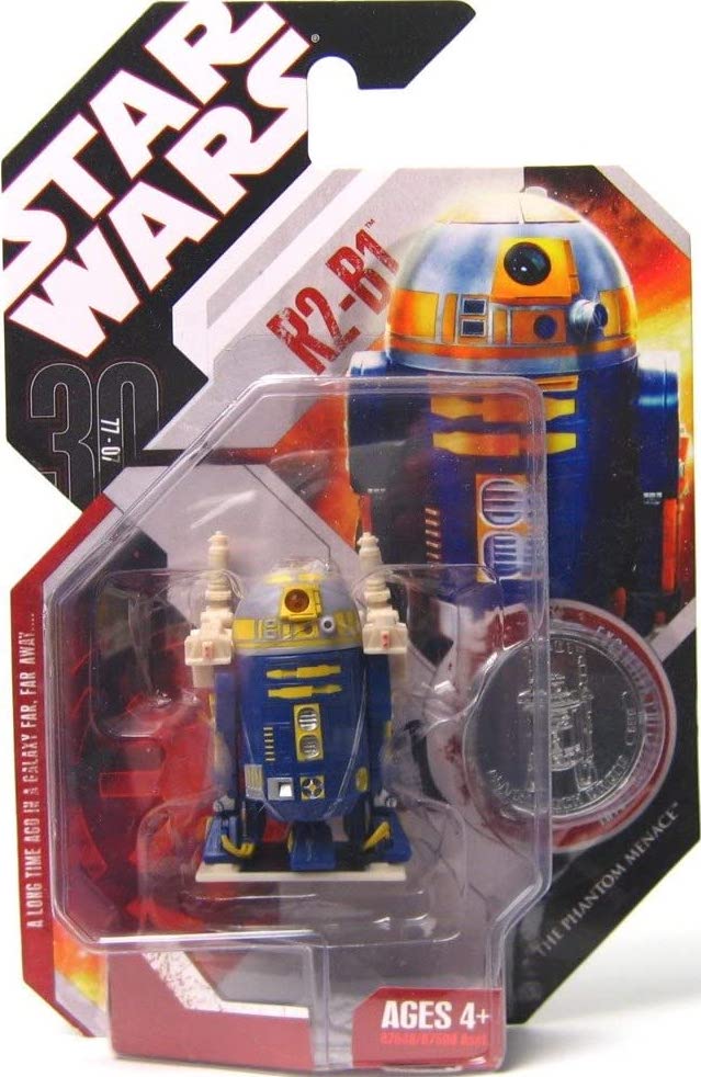 Colección 30 Aniversario de Star Wars – Figura de acción R2-B1 #51 de 3.75" (UPC: 653569287124)