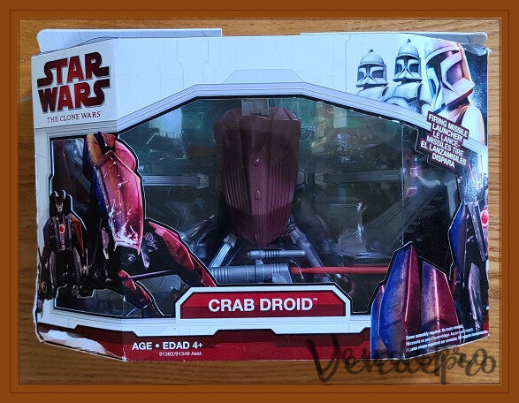 Star Wars The Clone Wars – Droide Cangrejo con Lanzamisiles (UPC: 653569426844)