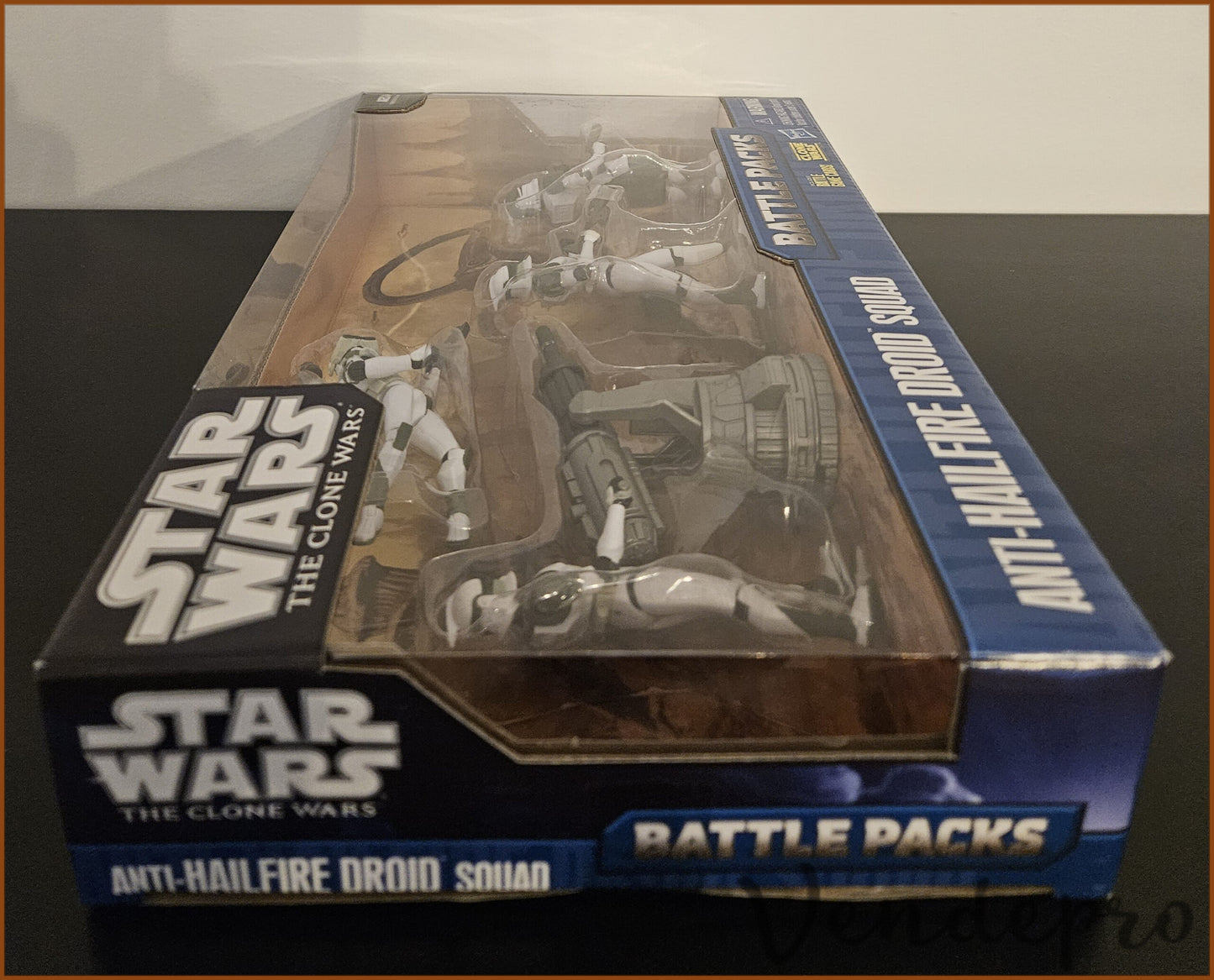 Star Wars – The Clone Wars: Anti-Hailfire Droid Squad Battle Pack (UPC: 653569507260)