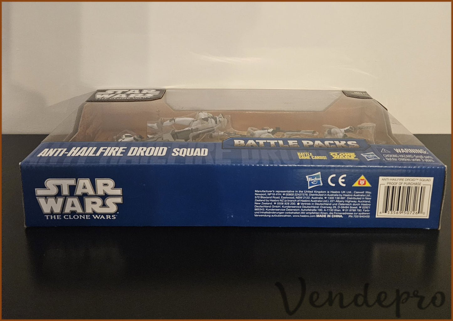 Star Wars – The Clone Wars: Anti-Hailfire Droid Squad Battle Pack (UPC: 653569507260)