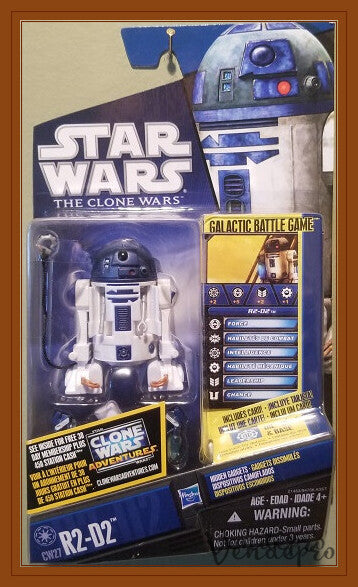 Star Wars: The Clone Wars – R2-D2 Hidden Gadgets 3.75-Inch Figure (UPC: 653569520962)