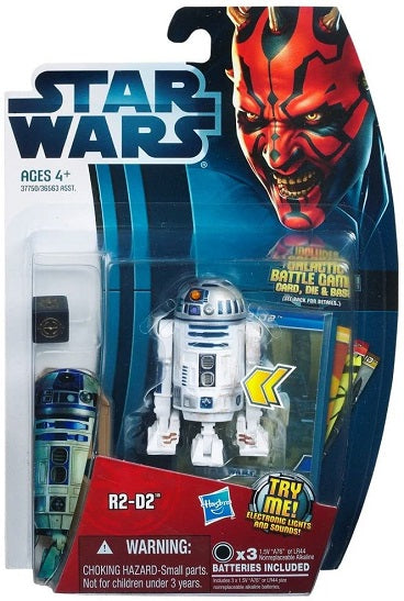 Star Wars Movie Heroes – R2-D2 MH03 3.75-Inch Electronic Action Figure (UPC: 653569682240)