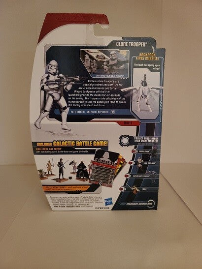 Star Wars Movie Heroes – Figura de acción Clone Trooper MH11 de 3,75 pulgadas (UPC: 653569686736)