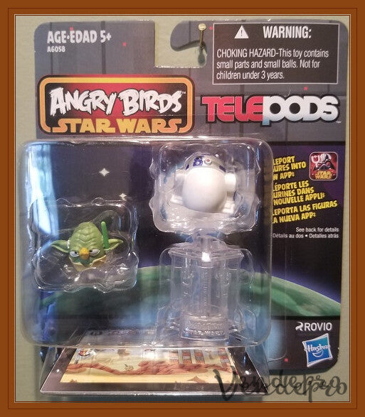 Angry Birds Star Wars Telepods – Yoda & R2-D2-1