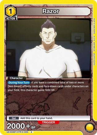 Razor (005) (UEX04BT/HTR-2-005) - UEX04BT HUNTER X HUNTER Vol2-1