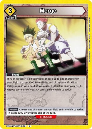Merge (UEX04BT/HTR-2-031) - UEX04BT HUNTER X HUNTER Vol2-1