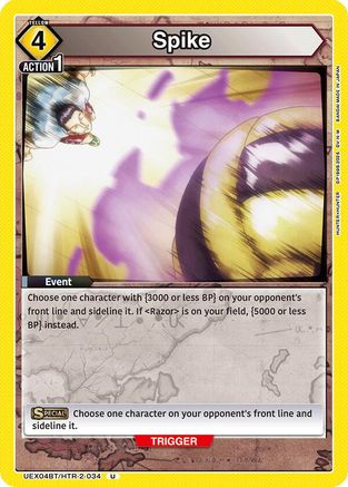 Spike (UEX04BT/HTR-2-034) - UEX04BT HUNTER X HUNTER Vol2-1