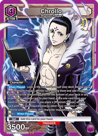 Chrollo (UEX04BT/HTR-2-050) - UEX04BT HUNTER X HUNTER Vol2 Foil-1