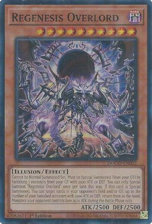 Regenesis Overlord (DOOD-EN022) - Doom of Dimensions 1st Edition-1