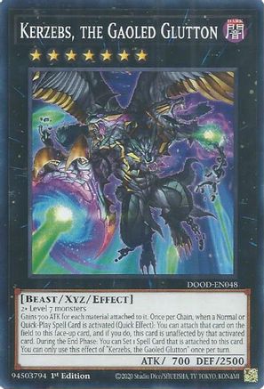 Kerzebs, the Gaoled Glutton (DOOD-EN048) - Doom of Dimensions 1st Edition-1