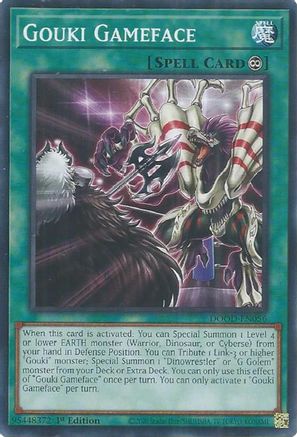 Gouki Gameface (DOOD-EN056) - Doom of Dimensions 1st Edition-1