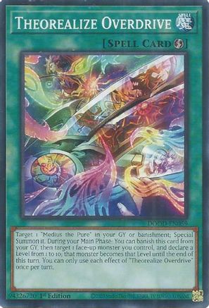 Theorealize Overdrive (DOOD-EN059) - Doom of Dimensions 1st Edition-1