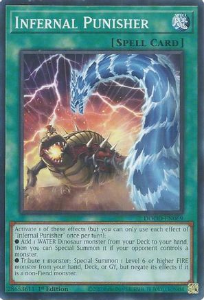 Infernal Punisher (DOOD-EN069) - Doom of Dimensions 1st Edition-1