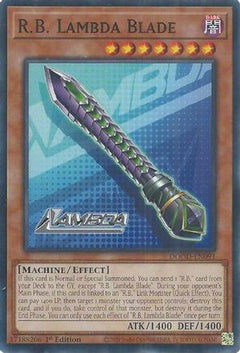 R.B. Lambda Blade (DOOD-EN091) - Doom of Dimensions 1st Edition-1