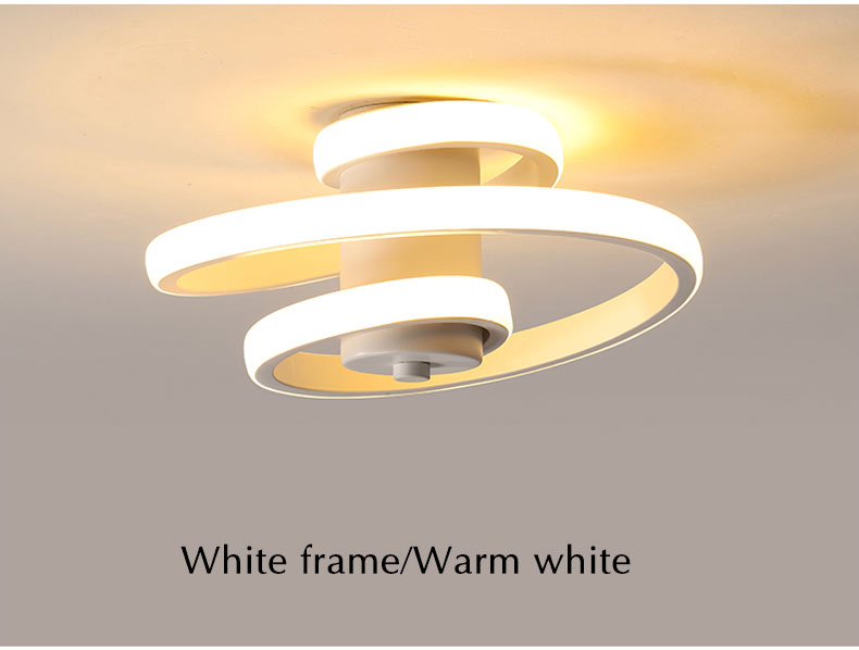 Simple and Modern Metal LED Ceiling Light-4