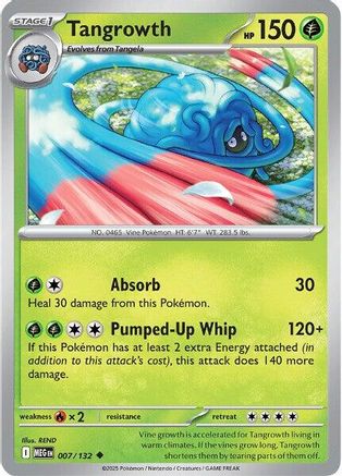 Tangrowth 7 - ME01 Mega Evolution Reverse Holofoil-1
