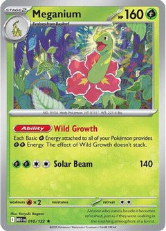 Meganium 10 - ME01 Mega Evolution Holofoil-1
