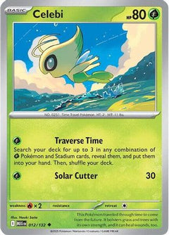 Celebi 12 - ME01 Mega Evolution Reverse Holofoil-1