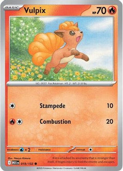 Vulpix - 019/132 19 - ME01 Mega Evolution-1