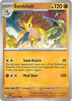 Sandslash 69 - ME01 Mega Evolution Reverse Holofoil-1