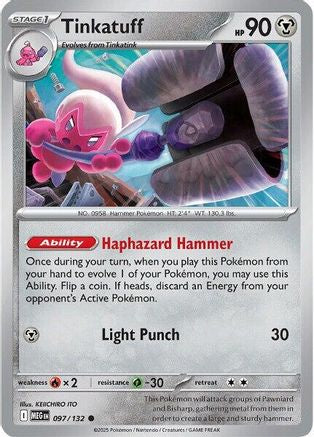 Tinkatuff 97 - ME01 Mega Evolution Reverse Holofoil-1