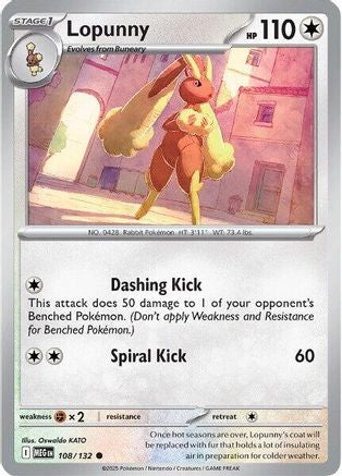 Lopunny 108 - ME01 Mega Evolution-1